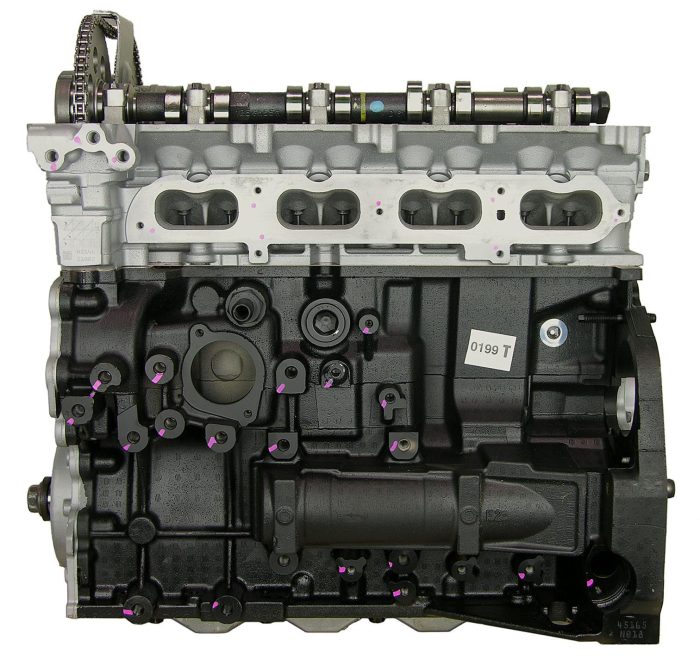 VEGE Remanufactured Long Block Crate Engines DCVF2